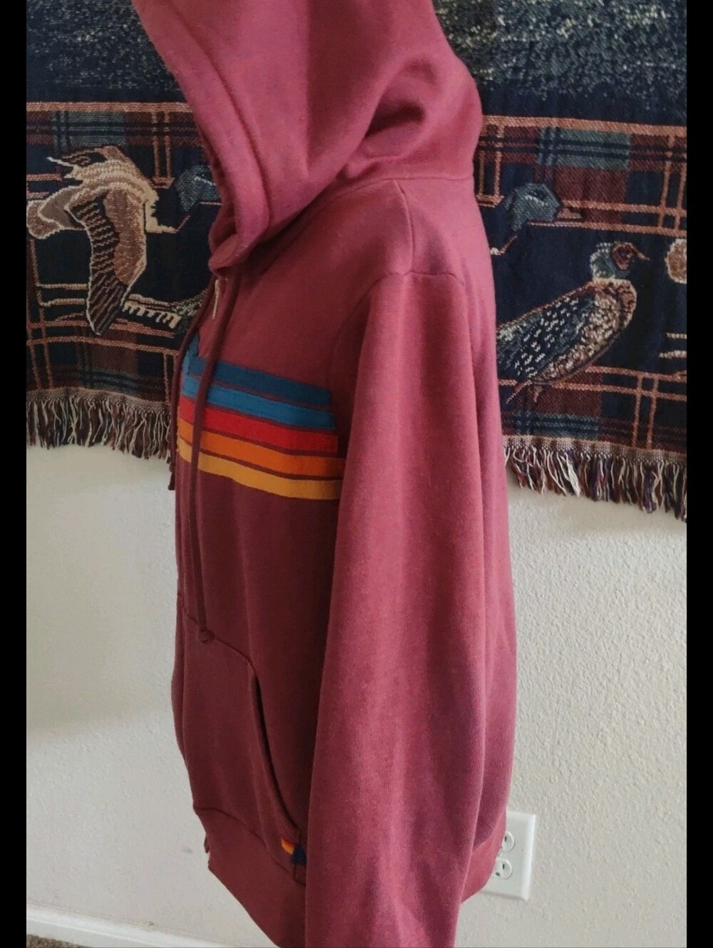 Aviator Nation 5 stripe hoodie Size small - Picture 5 of 14